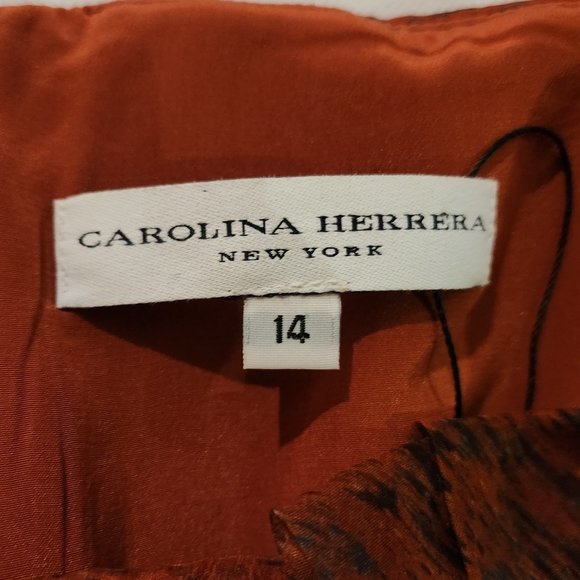 Stunning Carolina Herrera strapless cocktail dress in excellent condition - Picture 4 of 4